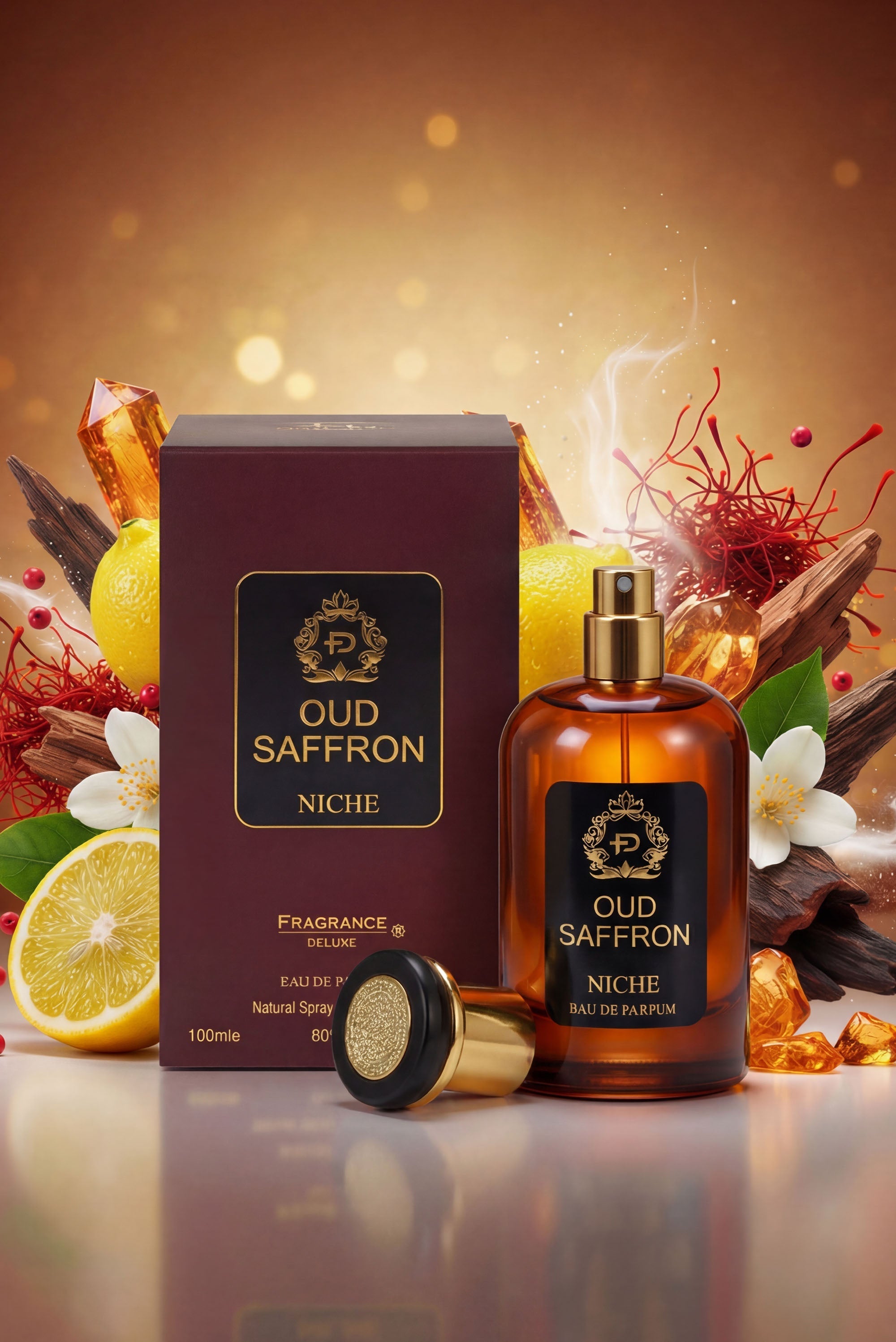 Fragrance Deluxe - OUD SAFFRON (100ml)