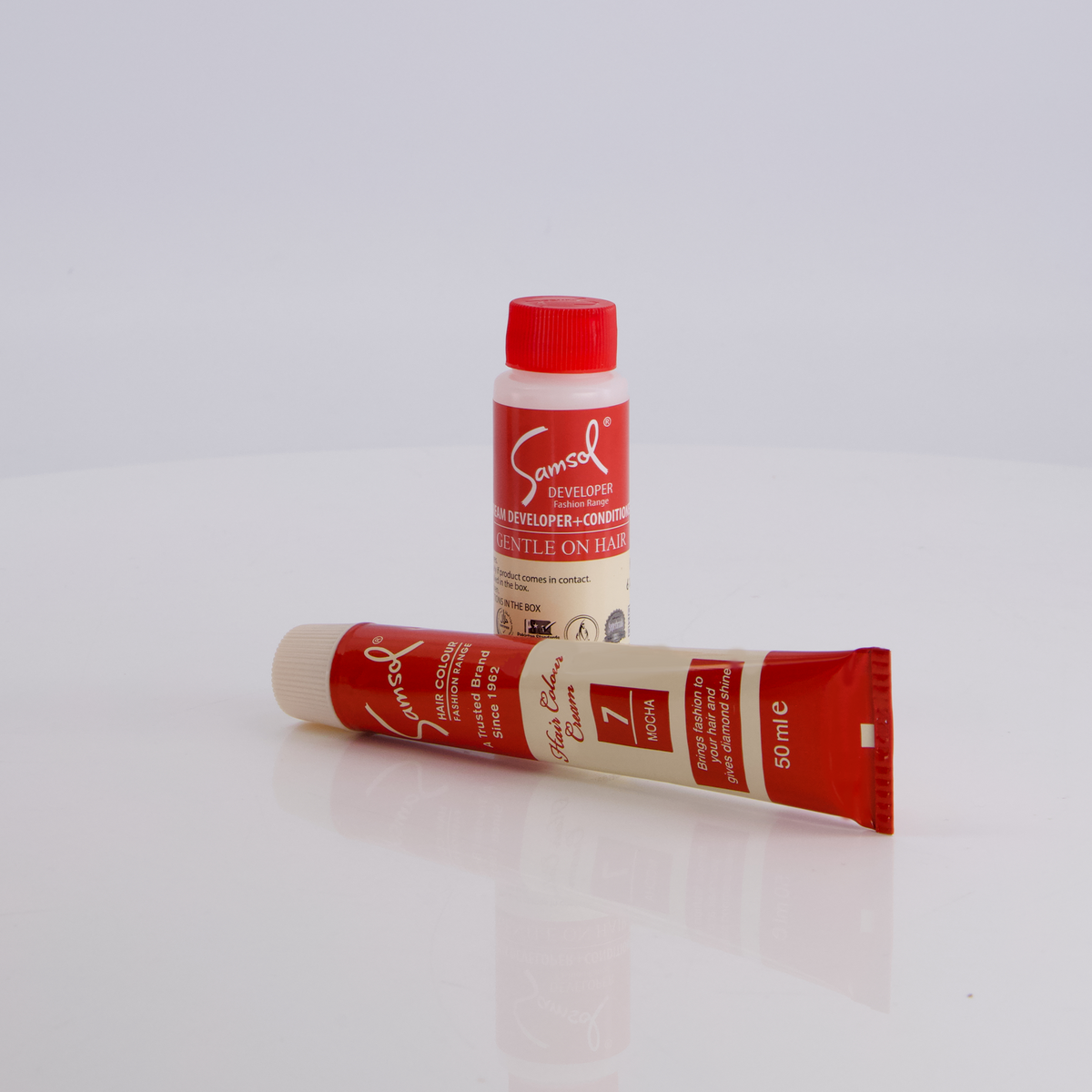 Samsol Hair Colour - 7 Mocha - Non Metallic Dye