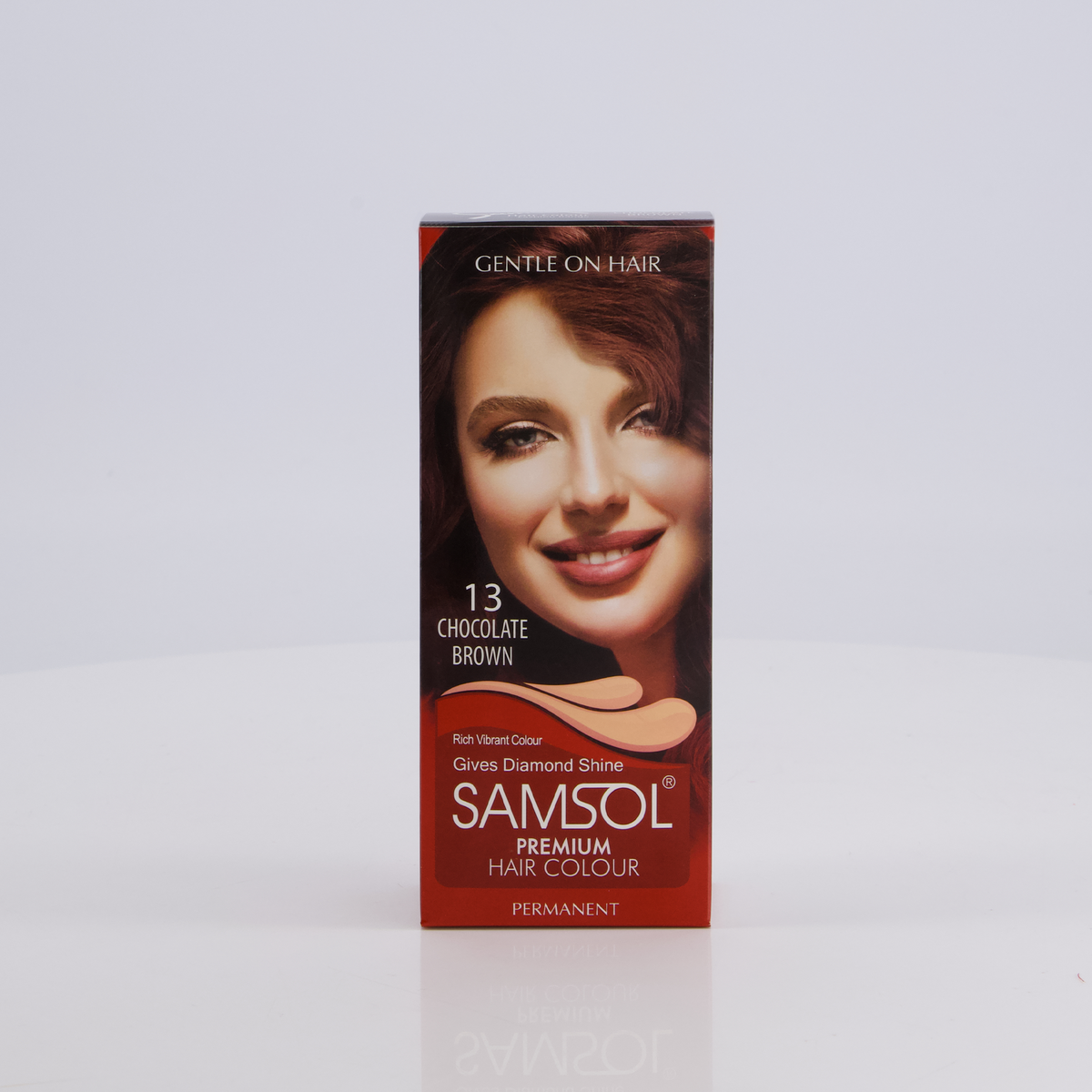 Samsol Hair Colour - 13 Chocolate Brown - Non Metallic Dye