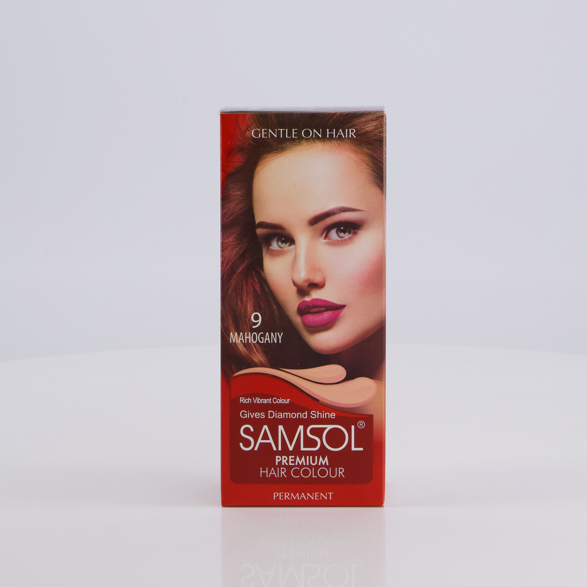 Samsol Hair Colour - 9 Mahogany  - Non Metallic Dye