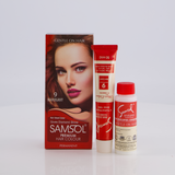 Samsol Hair Colour - 9 Mahogany  - Non Metallic Dye
