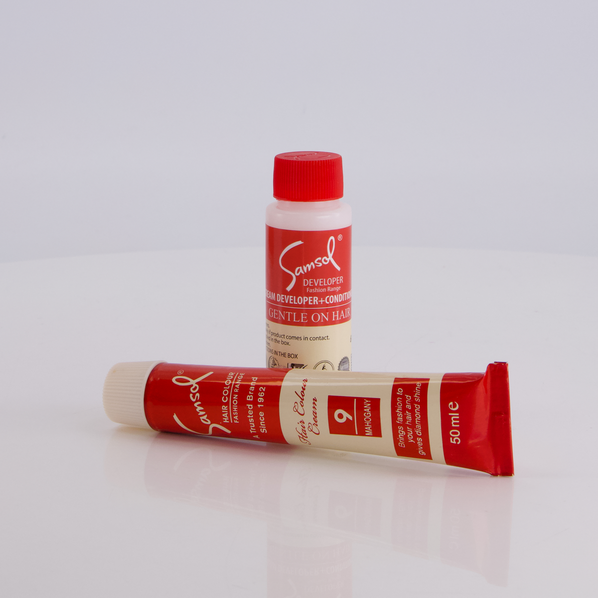 Samsol Hair Colour - 9 Mahogany  - Non Metallic Dye