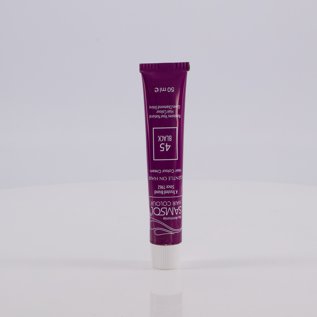 Samsol Hair Colour - 45 Black - Non Metallic Dye