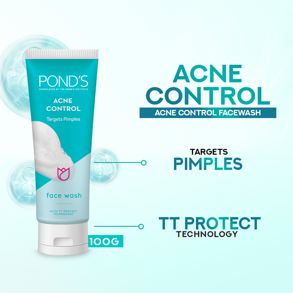 POND'S - ACNE CONTROL FACEWASH - 100G