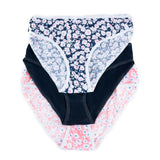 High Leg Panty PS-13 (Pack of 3) Belleza Lingerie  