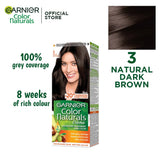 Garnier Color Naturals - 3 Dark Brown Garnier Color Natural  