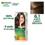 Garnier Color Naturals - 6.1 Ashy Light Brown Garnier Color Natural  
