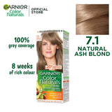 Garnier Color Naturals - 7.1 Natural Ash Blond Garnier Color Natural  