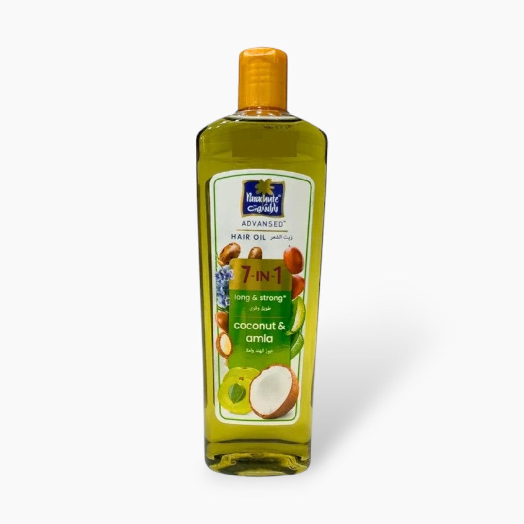 Parachute 7 In 1 Long & Strong Coconut & Amla Hair Oil 180ml