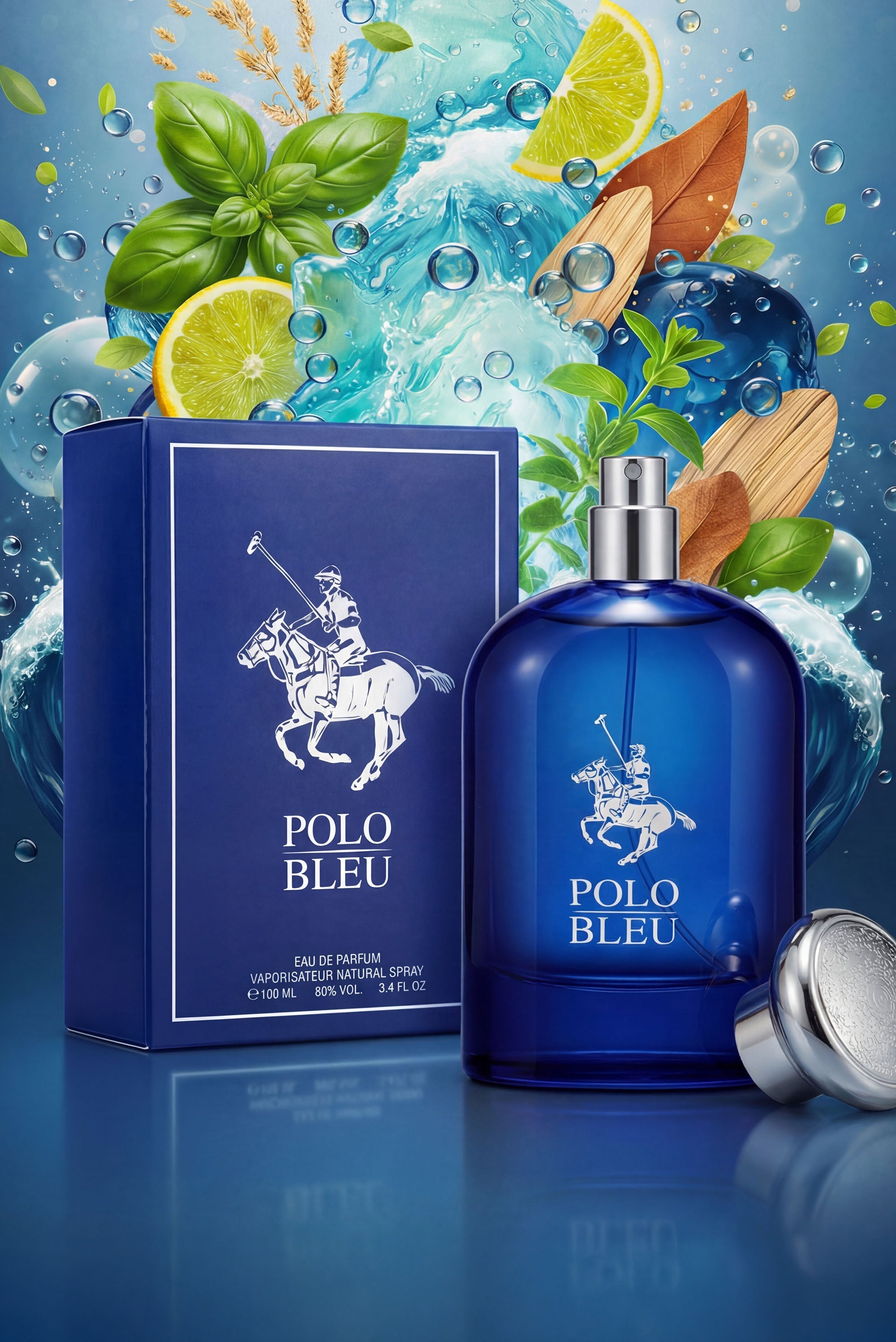 Fragrance Deluxe - Polo Bleu (100ml)