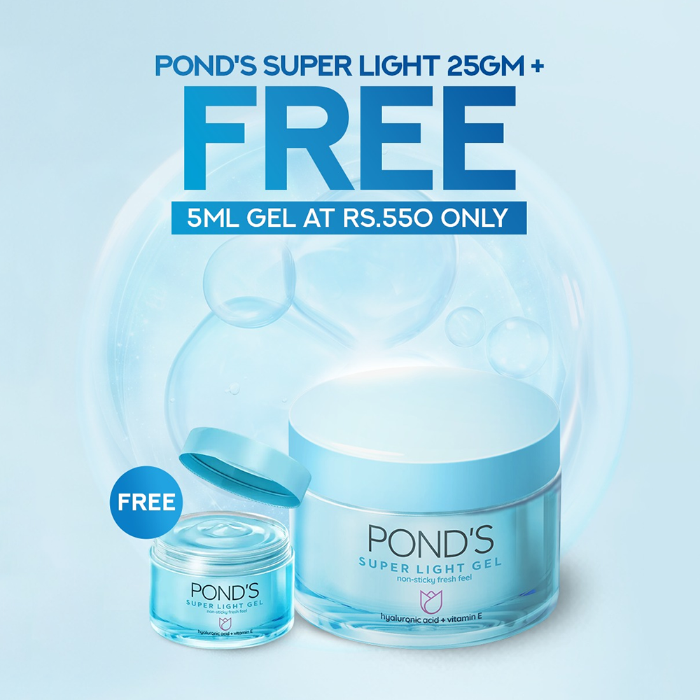 POND'S - SUPER LIGHT GEL - 25gm