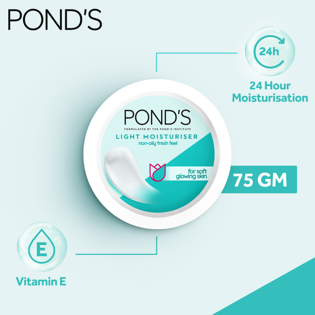 POND'S - LIGHT MOISTURISER CREAM - 75ML