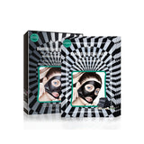 Pretty Cowry Bamboo Charcoal Tearing Black Sheet Mask 20g  (Pack Of 10)