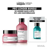 Buy Pro Longer Bundle & Get FREE Scalp Advance Anti Oily Shampoo 100ml Loreal Professionnel  