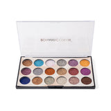 Romantic Color 18 Color Glitter Eyeshadow Palette