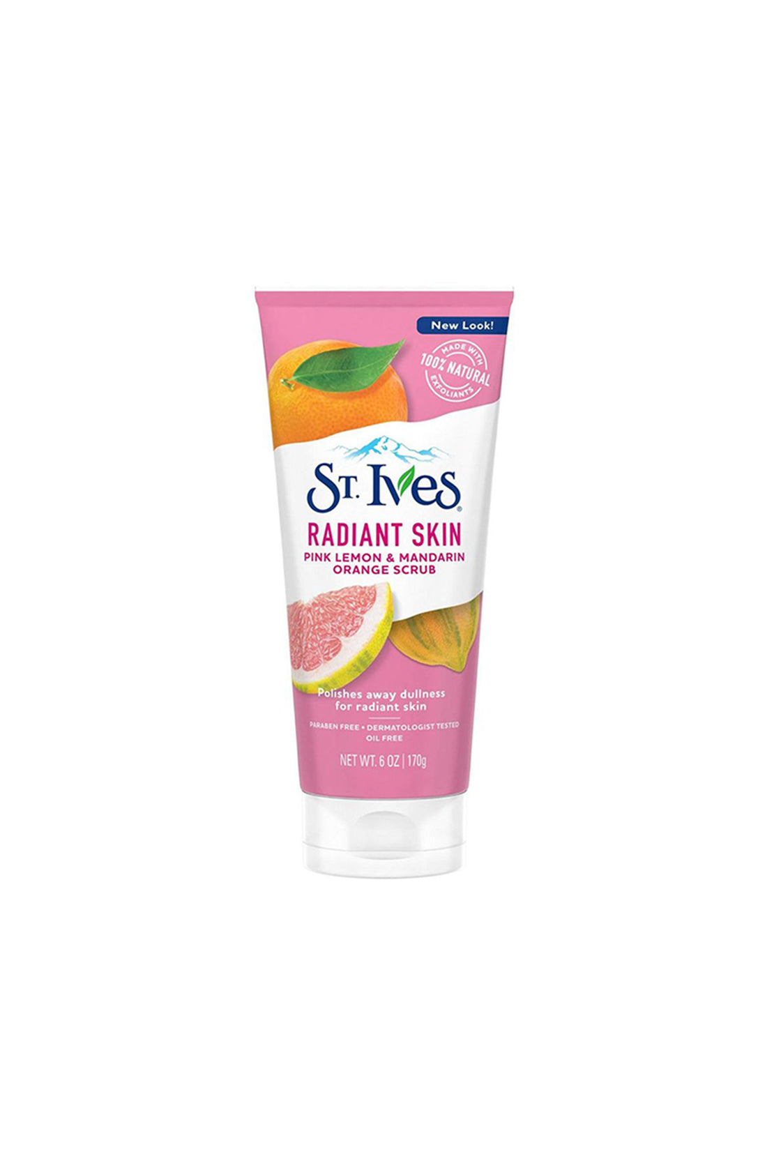 ST.ives Radiant Skin Pink Lemon & Mandarin Orange Scrub 170gm