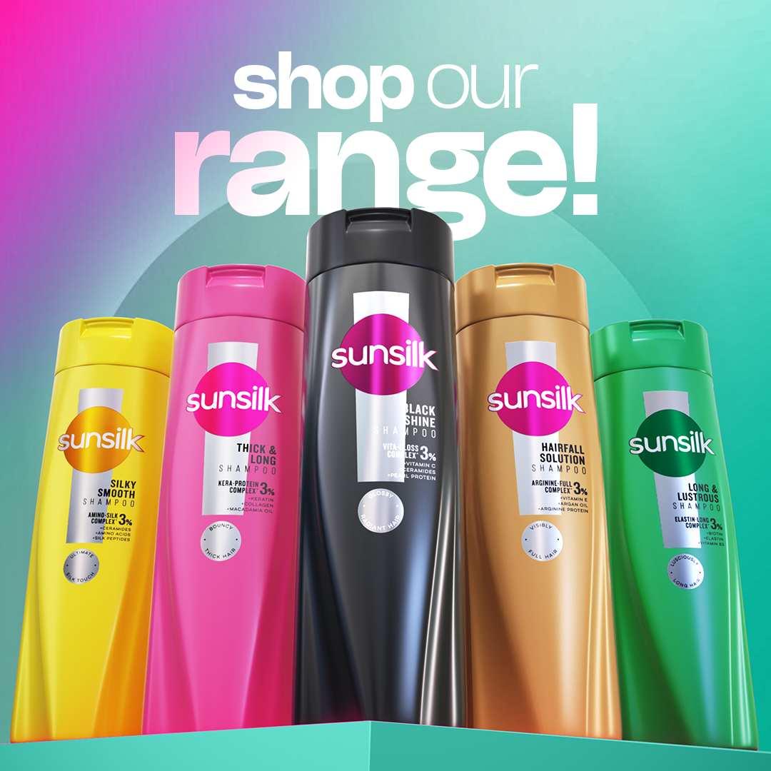 SUNSILK - Long & Healthy Shampoo - 185ML