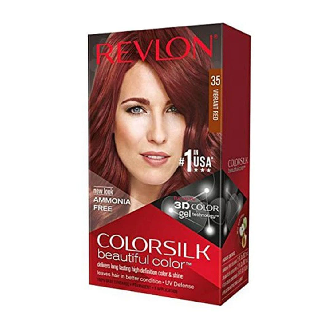 Revlon Silk Hair Color 130ml - 35 Vibrant Red