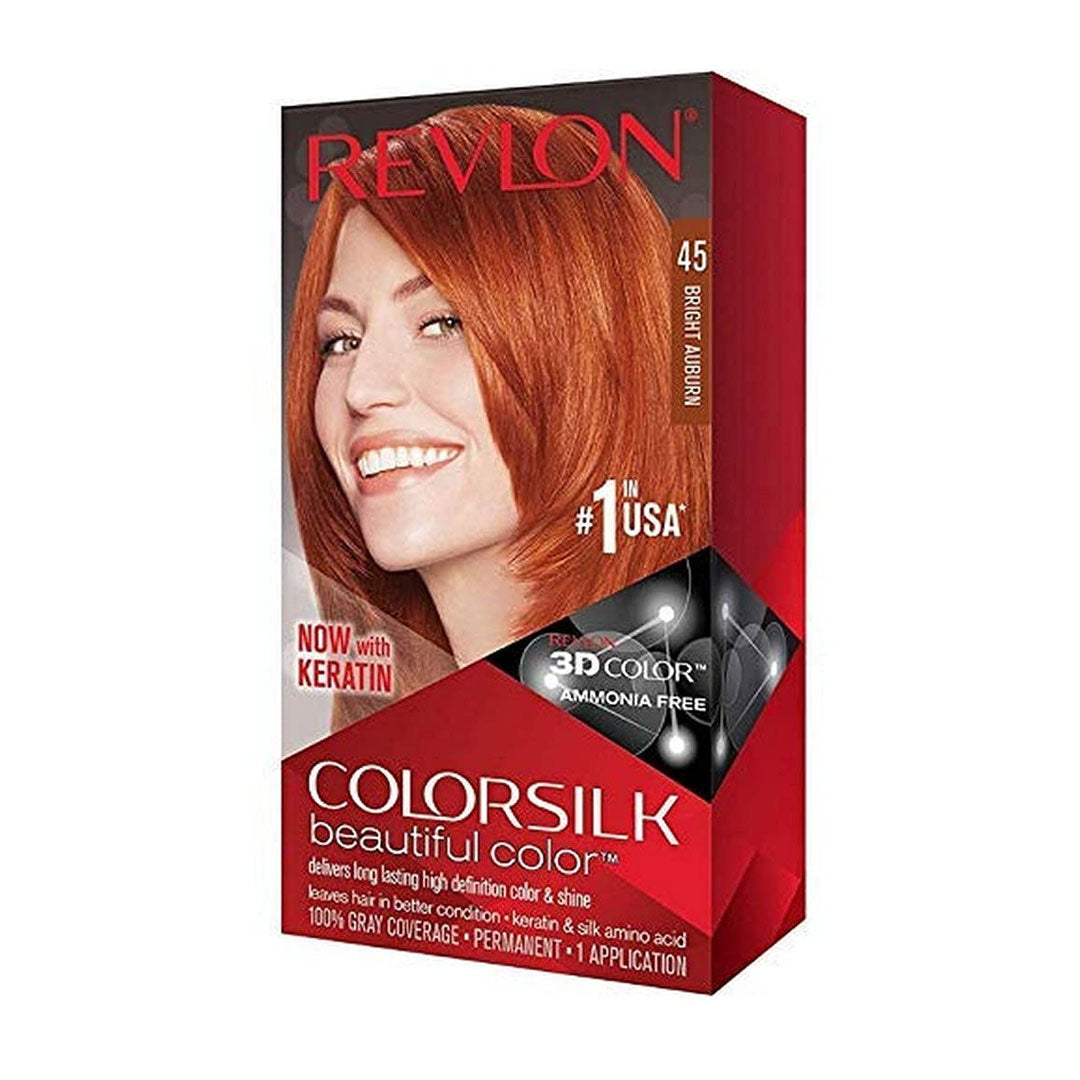 Revlon Silk Hair Color 130ml - 45 Bright Auburn