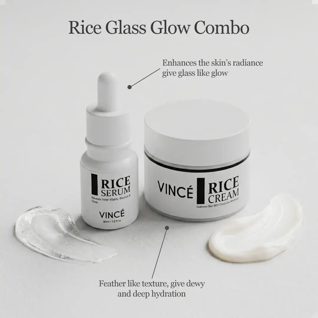 Rice Glass Glow Combo