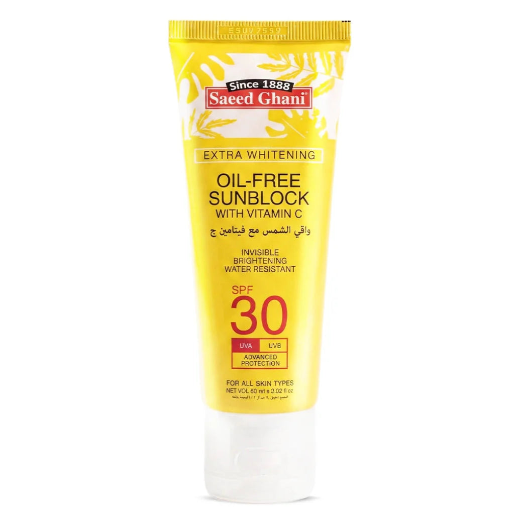 Sunblock SPF 30 with Vitamin C Saeed Ghani  