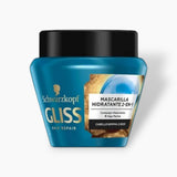 Schwarzkopf 2 In 1 Gliss Hidratante Hair Mask 300ml Schwarzkopf  