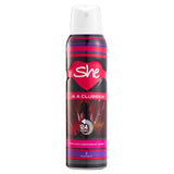 She is a Clubber perfumed body spray 150ml Urban Beauty  