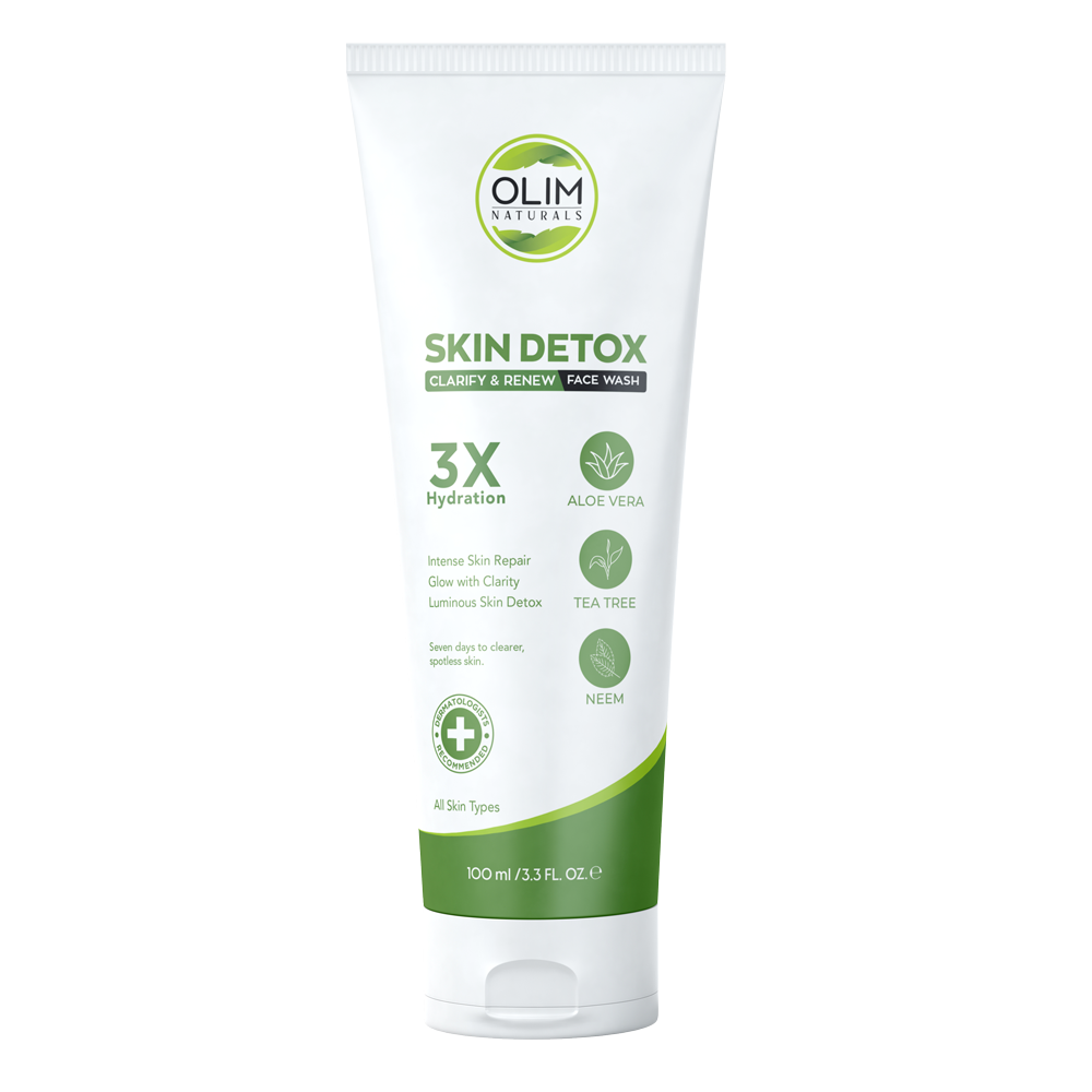 Skin Detox Neem, Tea Tree & Aloe Vera Facewash – Oil Control & Clear Pores