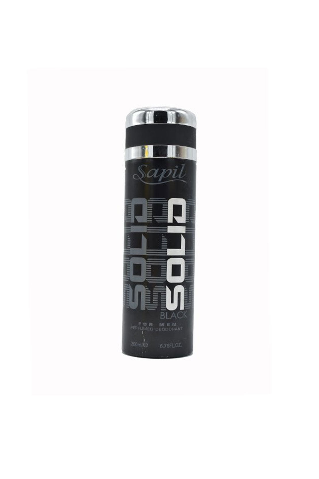 Sapil Solid Black Body Spary For Men 200ml Sapil  