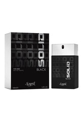 Sapil Solid Black Perfume EDT For Men 100ml  (917) Sapil  