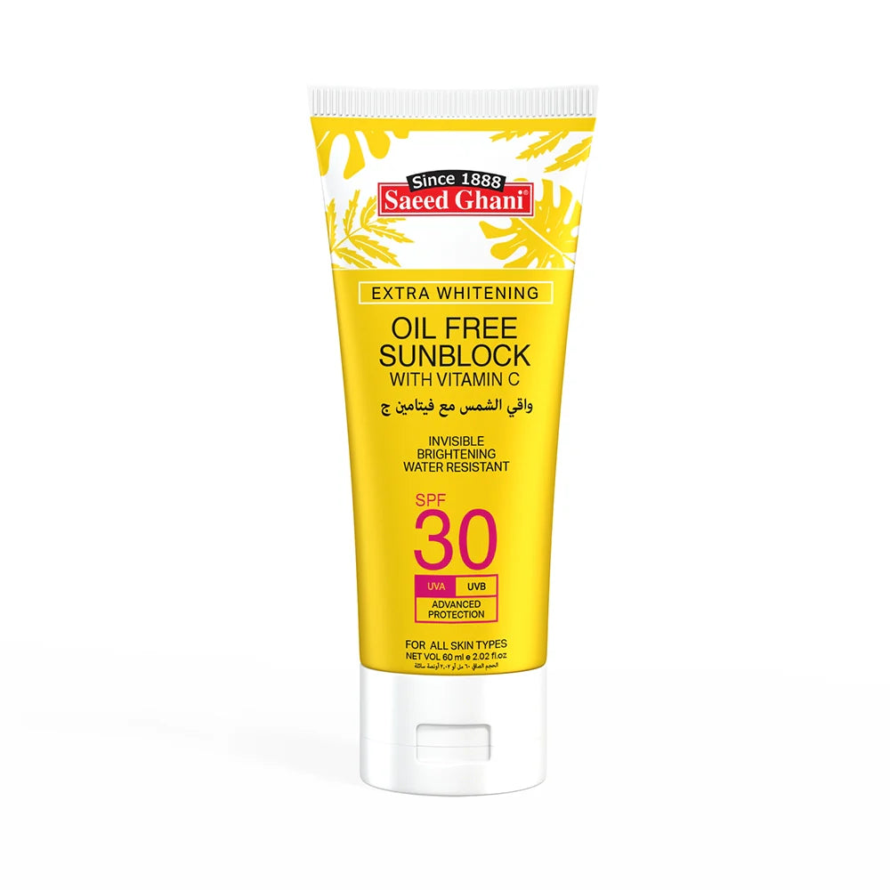 Sunblock SPF 30 with Vitamin C Saeed Ghani  