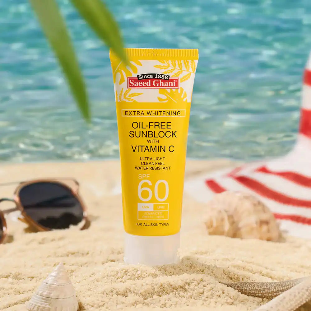 Sunblock SPF 60 with Vitamin C Saeed Ghani  