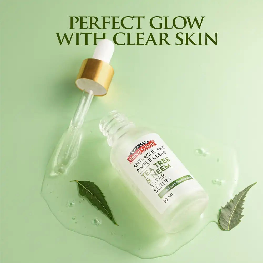 Tea Tree & Neem Anti-Acne and Pimple Clear Super Serum