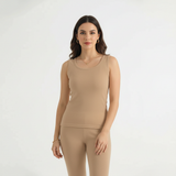 Belleza Lingerie Thermal Sleeve Less Shirt - Skin Belleza Lingerie  