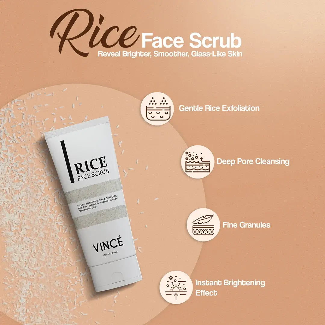 Rice Face Scrub