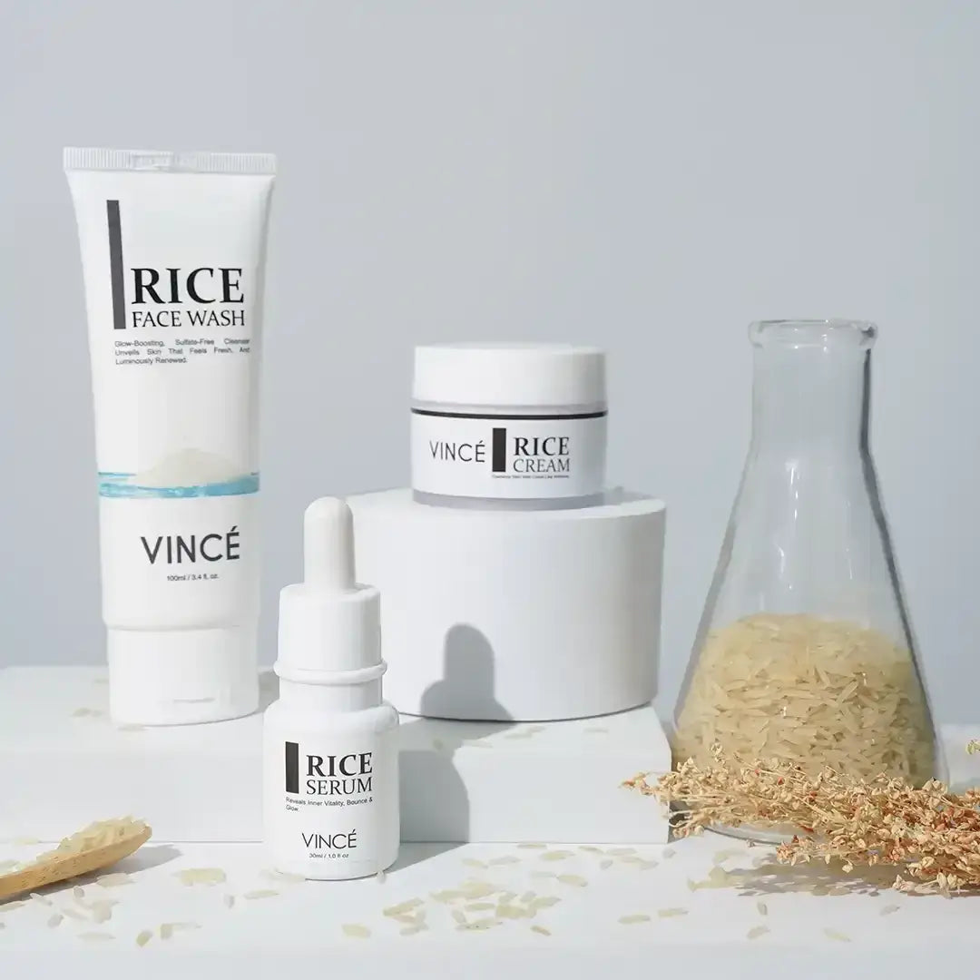 Rice Glass Glow Trio