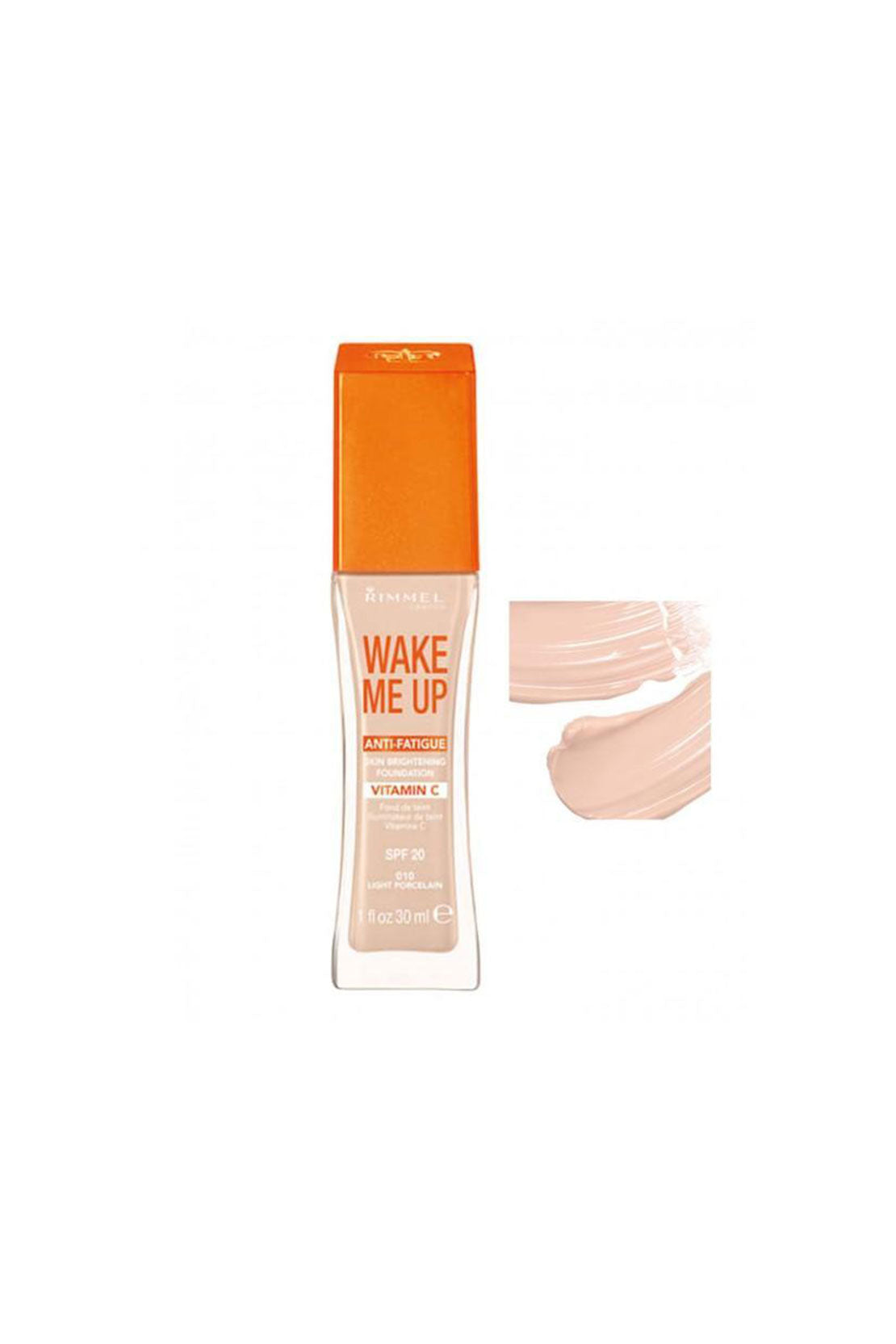Rimmel Wake Me Up Foundation - 010 Light Porcelain
