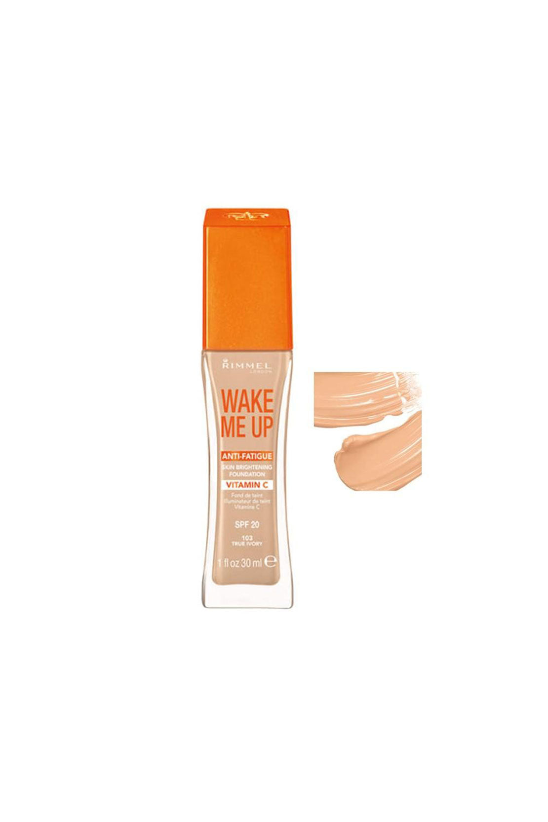 Rimmel Wake Me Up Foundation - 103 True Ivory