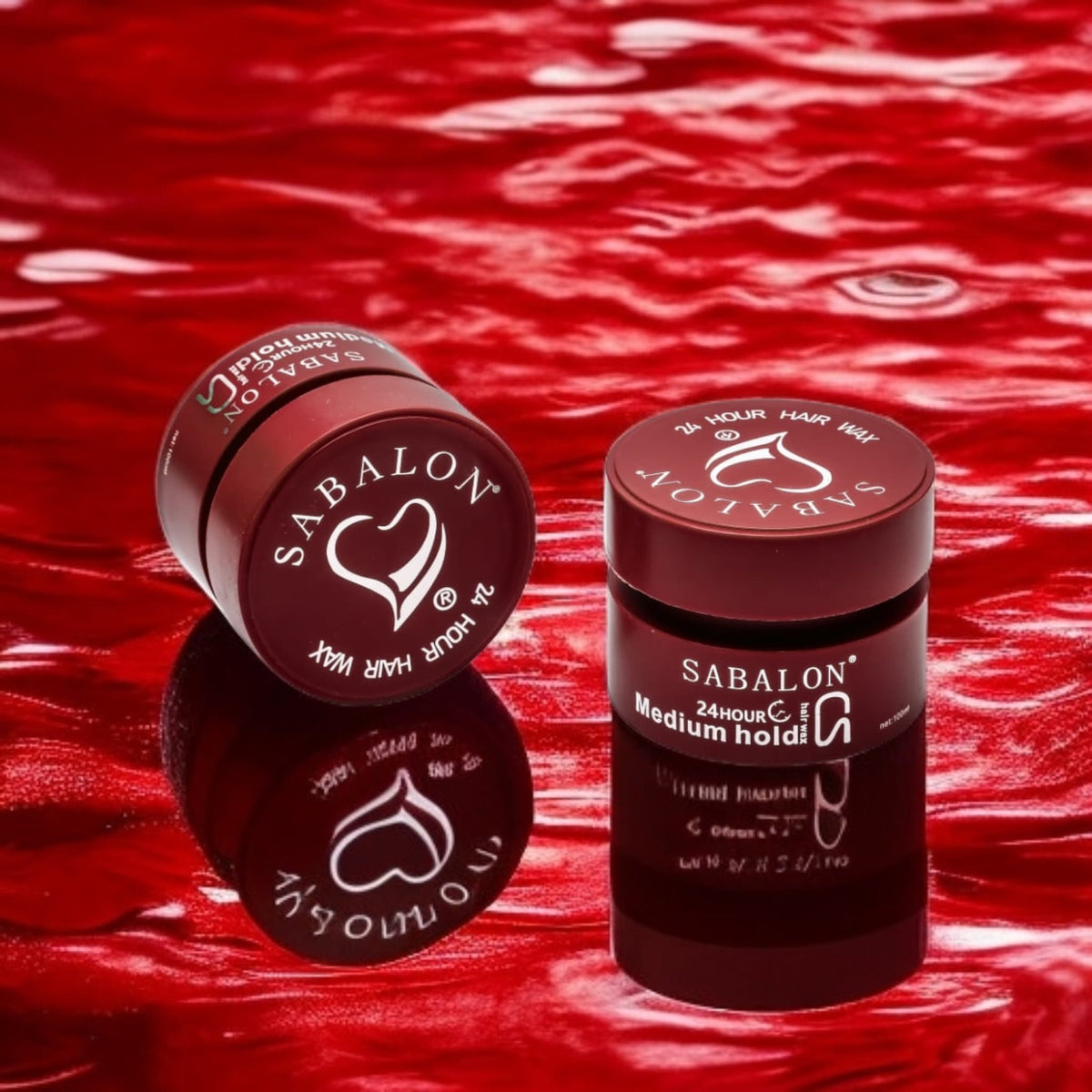 Sabalon 24 Hours Ultra Hold Red Hair Wax Gel- 100ml