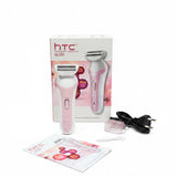 HTC Rechargeable Electric Epilator and Lady Shaver for Women (HL-020)