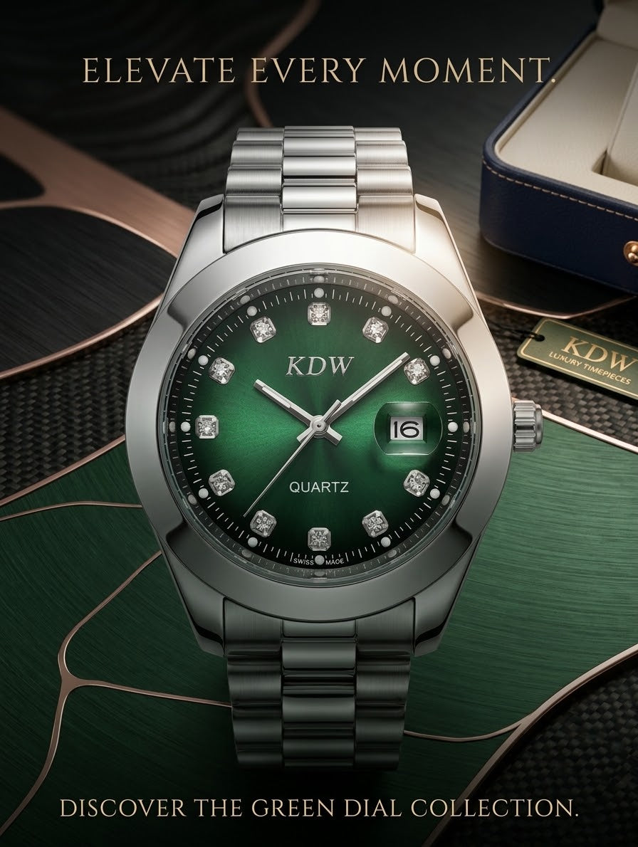 KDW Gents Metal Watch