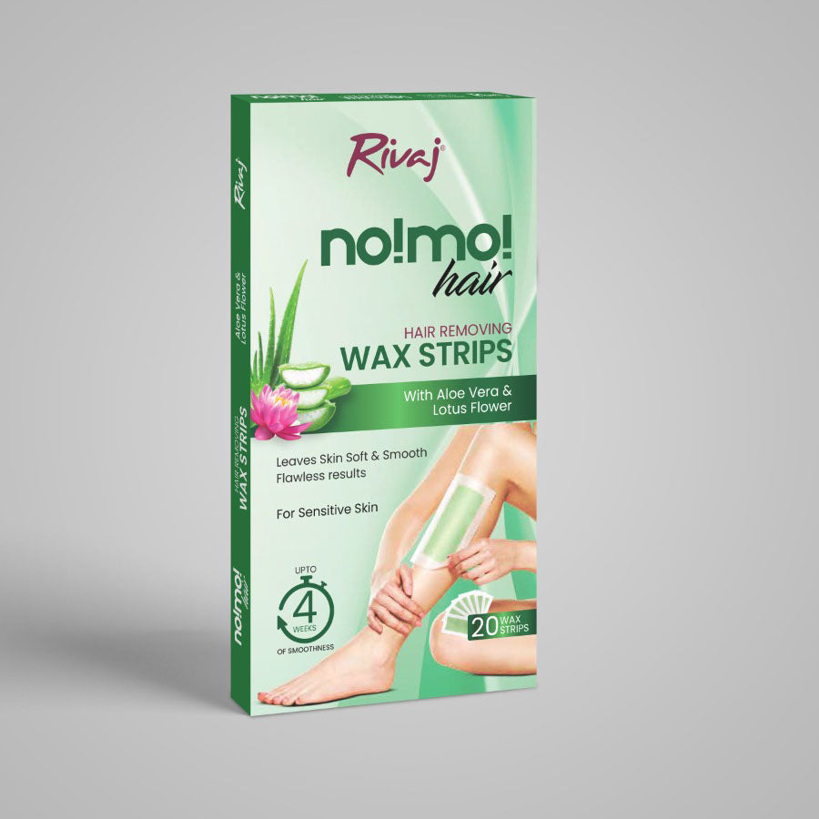 Aloe Vera & Lotus Flower Hair Removing Body Wax Strips