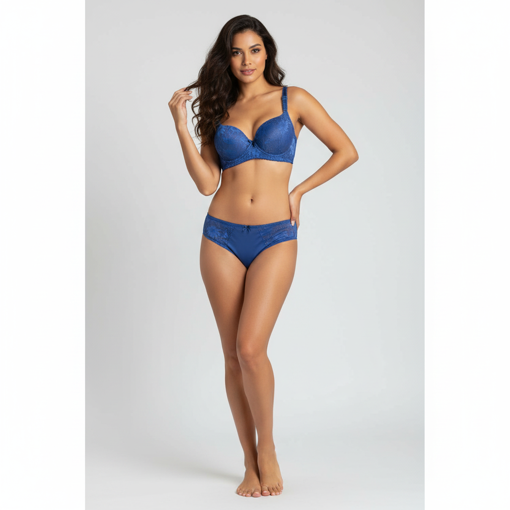 Wire Padded Bra Set 2354