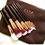 Zoeva Zipper Pouch Makeup Brushes Set (Pack of 12) Zoeva  