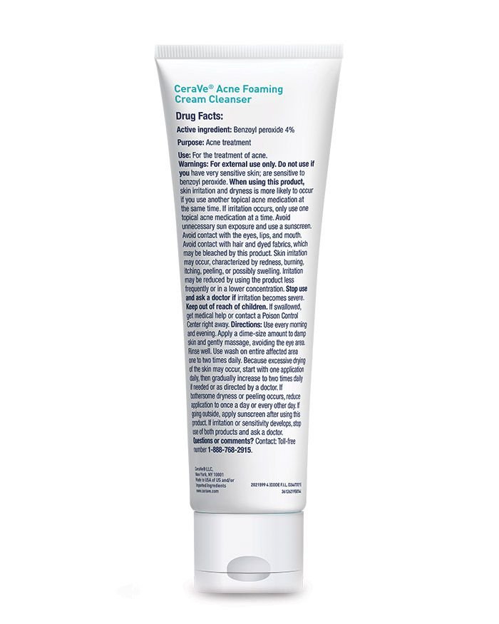 CeraVe- Acne Foaming Cream Cleanser 150ml