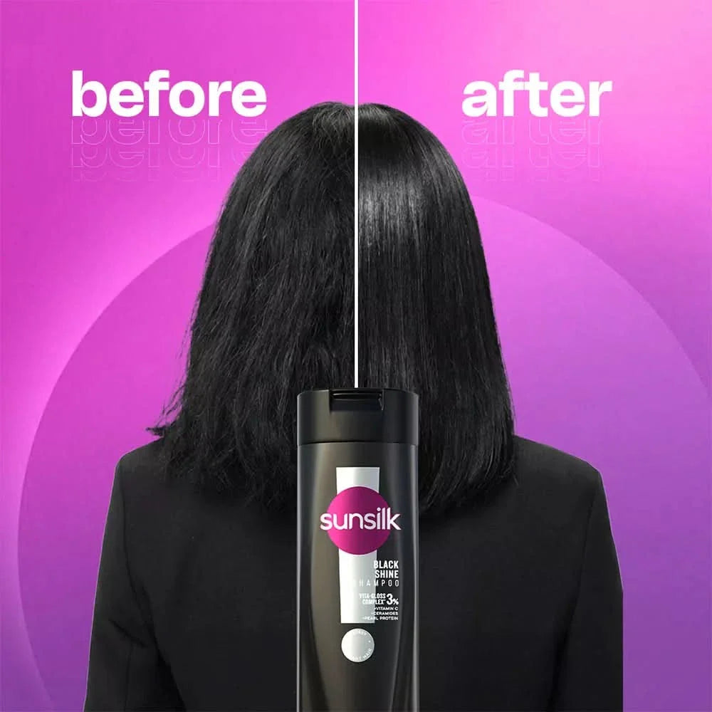 SUNSILK BLACK SHINE CONDITIONER 180ML