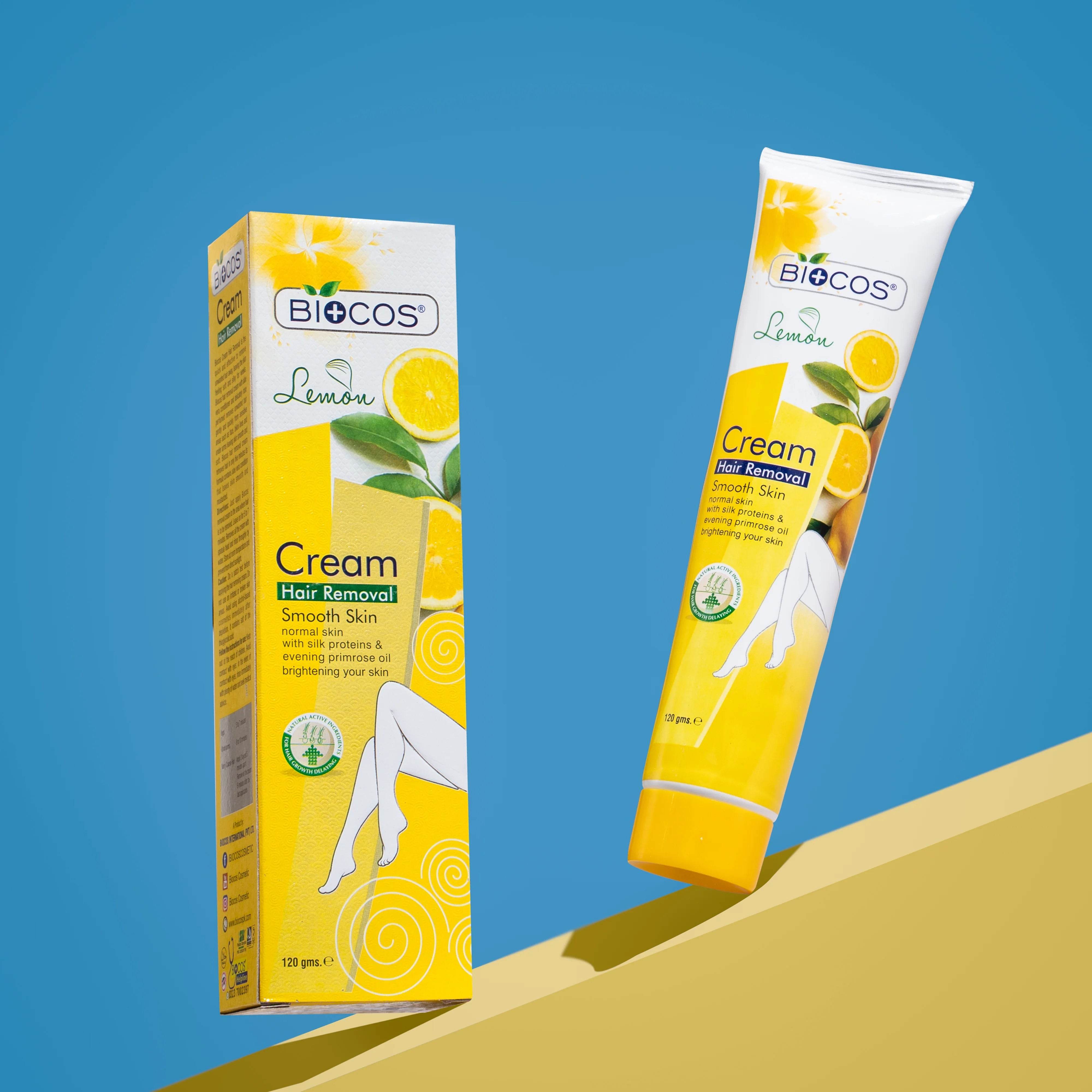 Biocos Hair Removal Cream Lemon 120gm