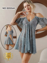 Body Girl See Through Transparent Night dress For Girls & Women body girl  