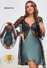 Body Girl New Bridal Lace Nightwear For Girls & Women Free Size body girl  
