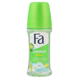 FA Caribbean Wave Exotic Citrus Scent Anti-Perspirant Roll-on FA  